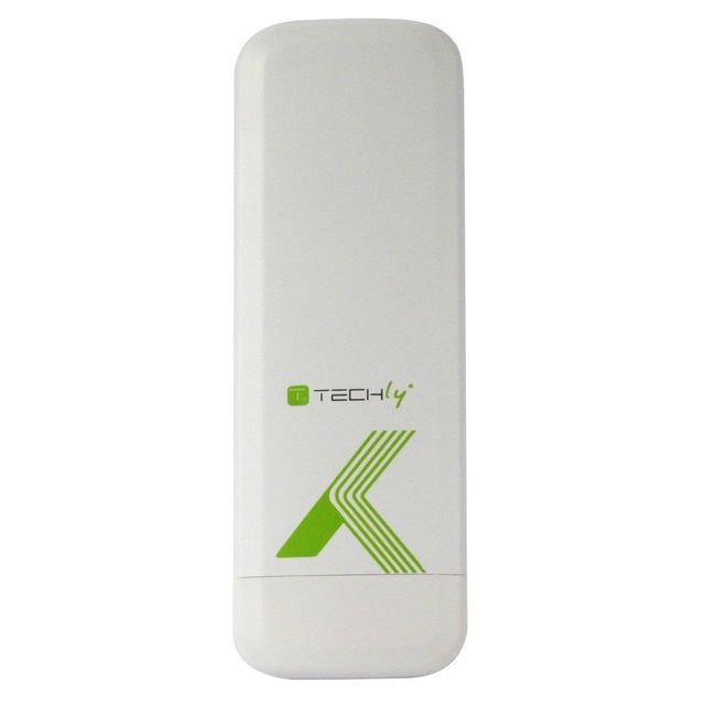 Techly I-WL-CPE880 Dispositivo esterno CPE/Access Point/Repeater 5,8GHz 15dBi 3…