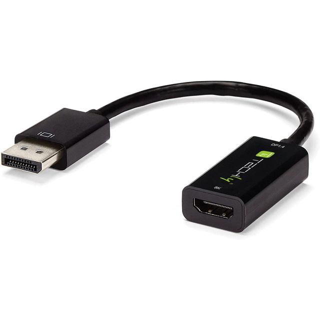 Techly IADAP DP-HDMIF8K Adattatore DisplayPort 1.4 DP a HDMI 8K*30Hz M/F