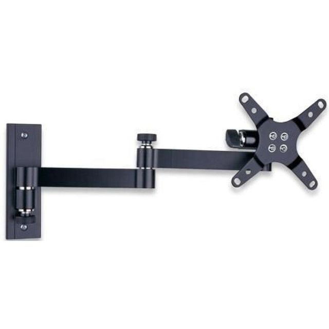 Techly ICA-LCD 104BK Supporto a parete per TV 13-30" LED/LCD 15kg girevole incl…