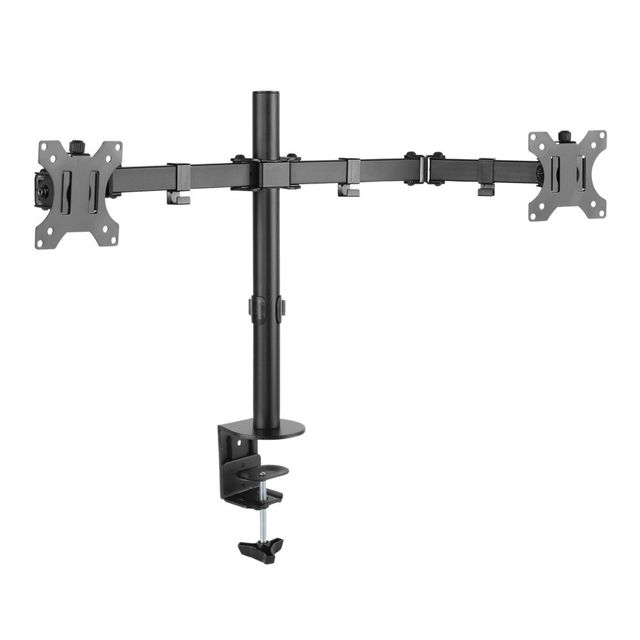 Techly ICA-LCD 582-D Supporto per Doppio Monitor 13-32” LCD 8kg da Scrivania Ro…
