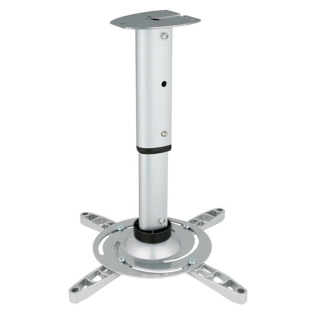 Techly ICA-PM 102S Supporto per proiettore da soffitto 30-37cm rotante argento