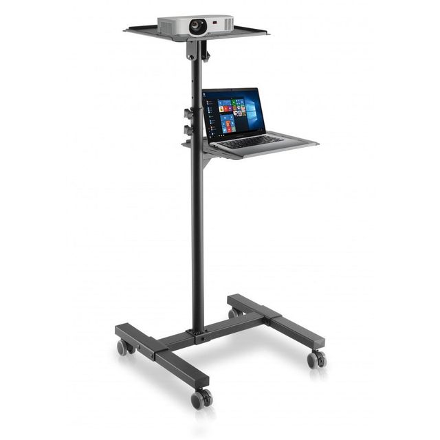 Techly ICA-TB TPM-10 Tavolo per proiettore in metallo