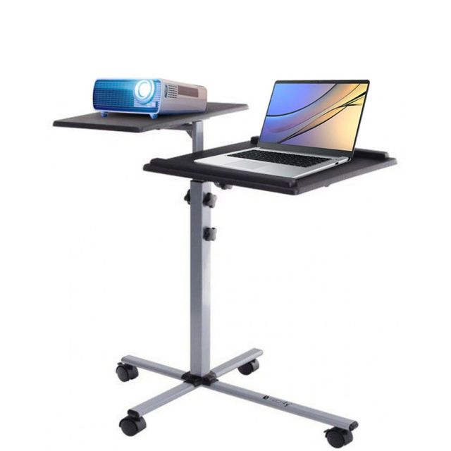 Techly ICA-TB TPM-2 Tavolo per proiettore nero