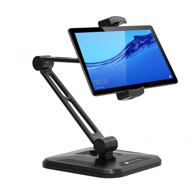 Techly ICA-TBL 2801 Supporto per Tablet Regolabile 4.7-12" da Scrivania a Muro