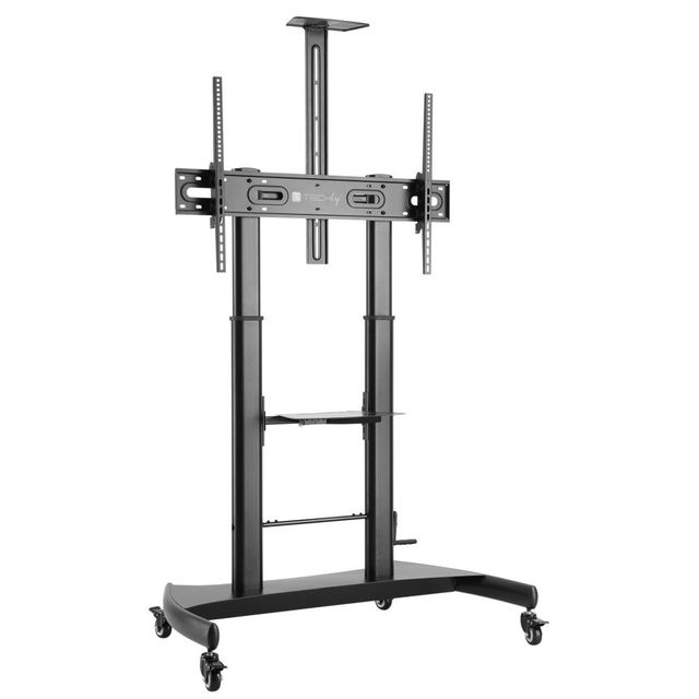 Techly ICA-TR36 Supporto TV mobile 60-100" 100kg Regolazione dell'altezza fluida