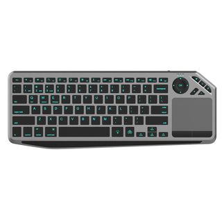 Techly ICTB9801TB Tastiera Wireless Bluetooth 2.4GHz USB con Touchpad LED