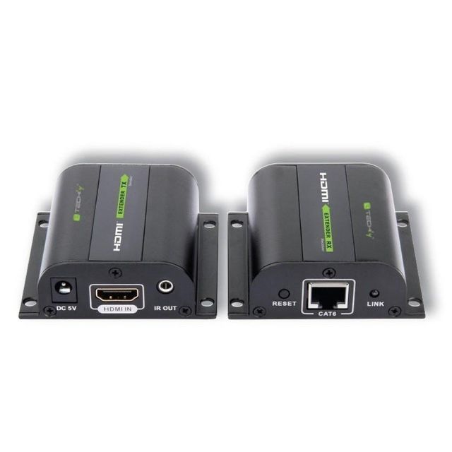 Techly IDATA EXT-E70I Estensore HDMI 1080p60Hz fino a 60m su Cat6 con IR