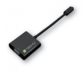 Techly IDATA HDMI-VGA-5 Convertitore HDMI-Micro-D a VGA con Audio