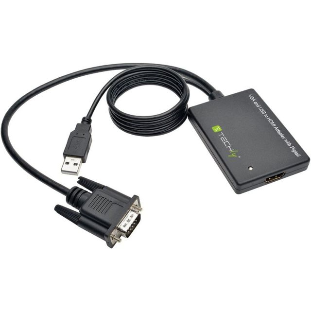 Techly IDATA HDMI-VGA3 Adattatore HDMI a SVGA+USB