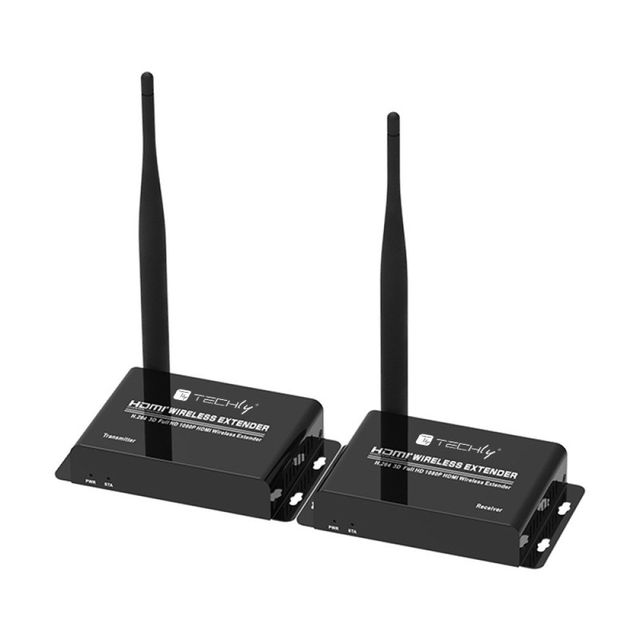 Techly IDATA HDMI-WL55 Estensore HDMI Wireless 1.3 1080p60Hz fino a 50m 5.8GHz
