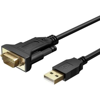 Techly IDATA USB2-SER-1A Convertitore USB a RS232/DB9 M/M con cavo da 1,5 m in …