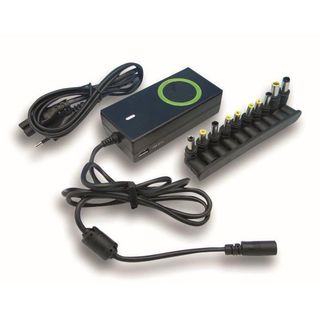 Techly IPW-NTS70WTY Alimentatore per laptop 70W/4.7A 15-19.5V 12 connettori DC
