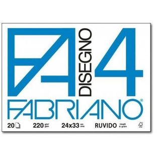 Fabriano Disegno 4 - Carta da disegno - 500 x 700 mm - 20 fogli