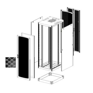 Tecnosteel RACK 42U 800X1000X2057