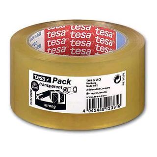 Tesapack Strong - Nastro da imballaggio - 50 mm x 66 m - polipropilene orientat…