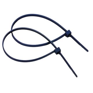 Fascette detectabili - con chiusura acciaio - 36 x 0,48 cm - nylon - blu - Line…