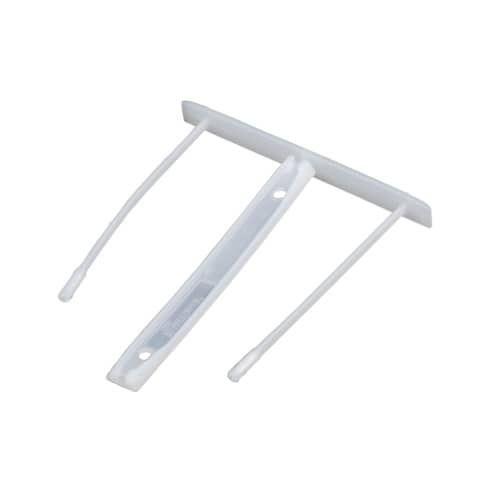 Fastener fermafogli - plastica - passo 80 mm - capacità 6 cm - bianco - Fellowe…