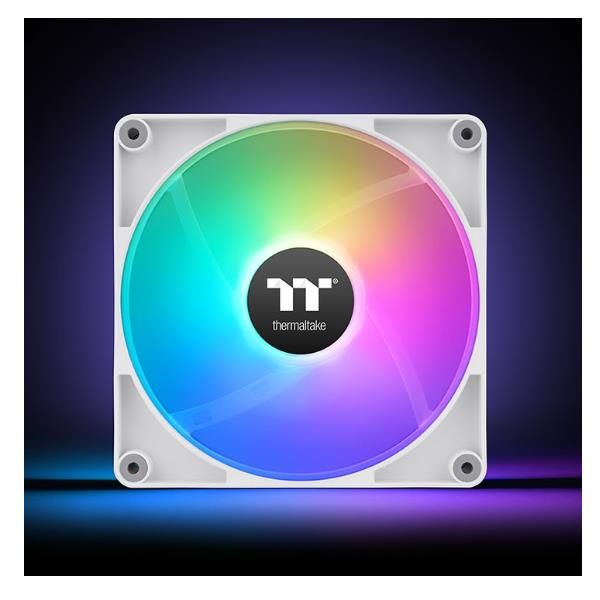Thermaltake CT140 Reverse ARGB Sync PC Cooling Fan White (2-Fan Pack)
