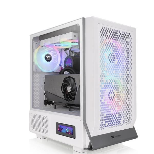 Thermaltake Ceres 300 TG ARGB Snow - Mid tower - ATX esteso - pannello laterale…