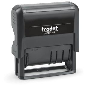Timbro Printy Eco 4817 P4 DATARIO+ POLINOMIO 3,8mm autoinchiostrante TRODAT