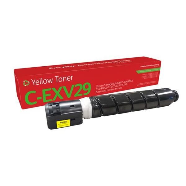 Toner rigenerato Everyday™ di Giallo compatibile con Canon C-EXV29 (2802B002AB)…