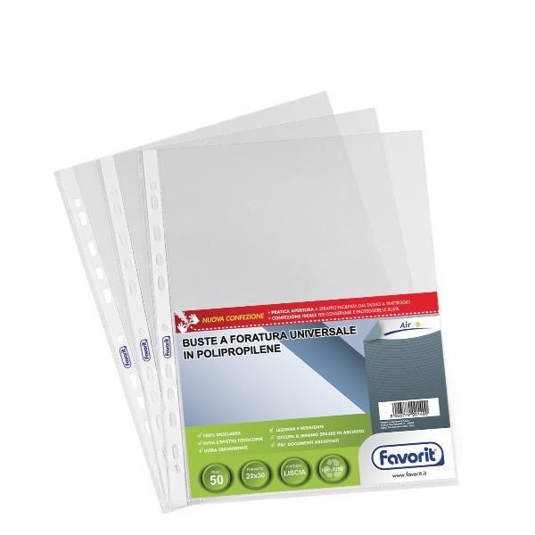 Favorit AIR Standard - Busta trasparente - per 220 x 300 mm - trasparente (pacc…