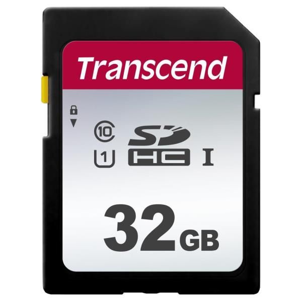 Transcend 300S - Scheda di memoria flash - 32 GB - UHS-I U1 / Class10 - UHS-I S…