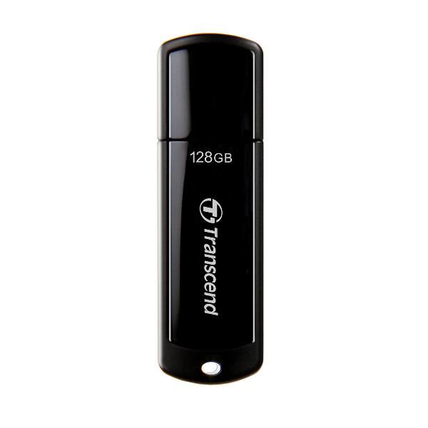 Transcend JetFlash 700 - Chiavetta USB - 128 GB - USB 3.0 - nero