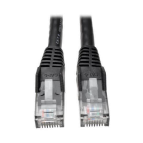 Tripp Lite 10ft Cat6 Gigabit Snagless Molded Patch Cable RJ45 M/M Black 10' - C…