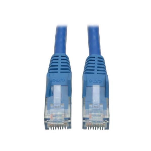 Tripp Lite 10ft Cat6 Gigabit Snagless Molded Patch Cable RJ45 M/M Blue 10' - Ca…
