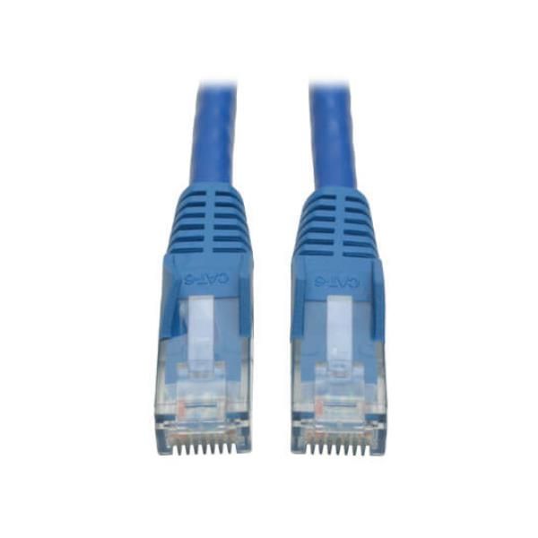 Tripp Lite 2ft Cat6 Gigabit Snagless Molded Patch Cable RJ45 M/M Blue 2' - Cavo…