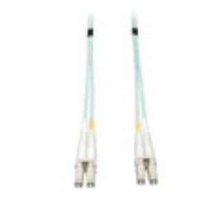 Tripp Lite 3M 10Gb Duplex Multimode 50/125 OM3 LSZH Fiber Patch Cable LC/LC Aqu…