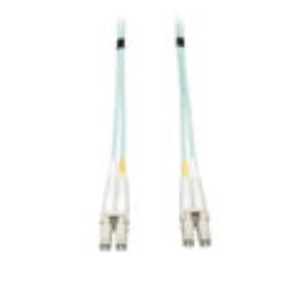 Tripp Lite 3M 10Gb Duplex Multimode 50/125 OM3 LSZH Fiber Patch Cable LC/LC Aqu…