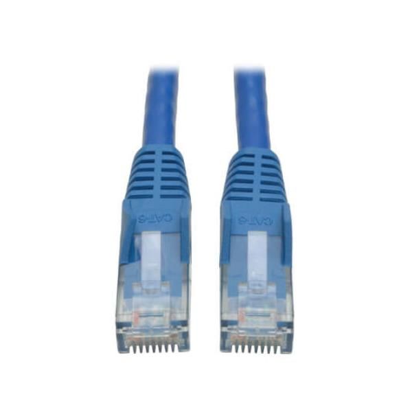 Tripp Lite 3ft Cat6 Gigabit Snagless Molded Patch Cable RJ45 M/M Blue 3' - Cavo…