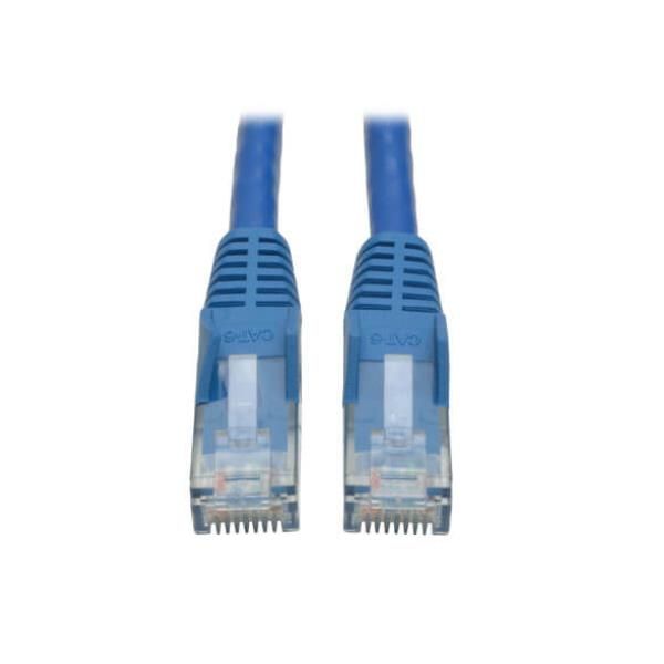 Tripp Lite 6ft Cat6 Gigabit Snagless Molded Patch Cable RJ45 M/M Blue 6' - Cavo…