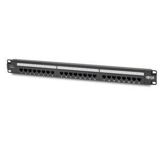 Tripp Lite Cat6 24-Port Patch Panel - PoE+ Compliant, 110/Krone, 568A/B, RJ45 E…