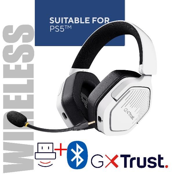 Trust GXT 493PS Carus Cuffie wireless per PS5, Con cavo e senza cavo, 20 - 2000…