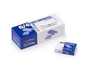 Turikan Universal - Punti metallici - 6/4 - 4 mm - acciaio zincato - pacco da 1…