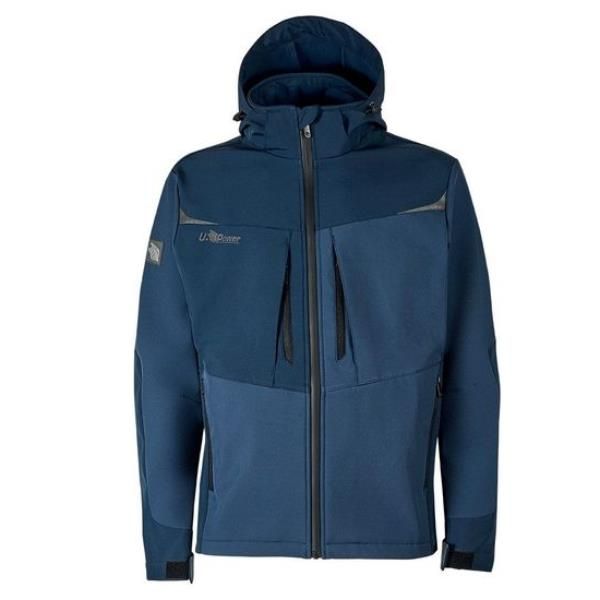 U-POWER GIACCA SOFTSHELL VERVE DEEPBLUE 3XL