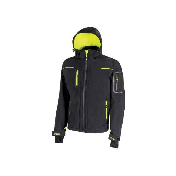 U-POWER GIACCA SPACE BLACK CARBON5XL