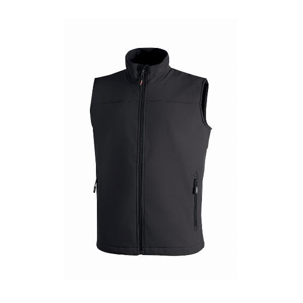 U-POWER GILET DUBLINO BLACK CARBONS