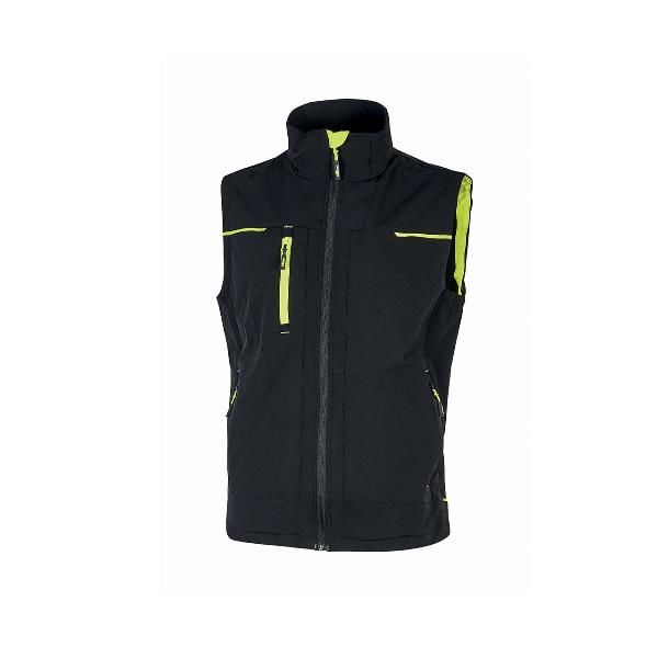 U-POWER GILET SATURN BLACK CARBON4XL
