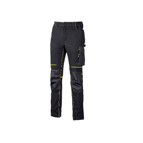 U-POWER PANTALONE ATOM BLACK CARBONXS