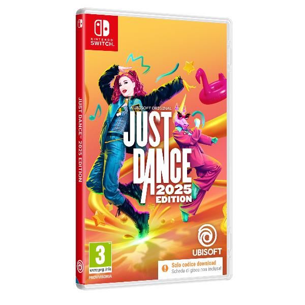 UBISOFT NINTENDO SWITCH JUST DANCE 2025 (Solo codice di attivazione)