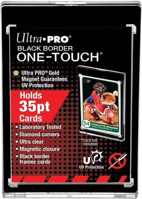 ULTRA-PRO E-85566 - 35PT BLACK BORDER - MAGNETIC ONE-TOUCH