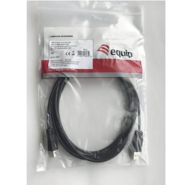 USB 2.0 Extension Cable A->A 5 0m M/F black