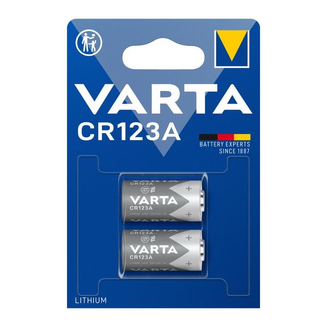 VARTA CR 123 BL2/10PZ
