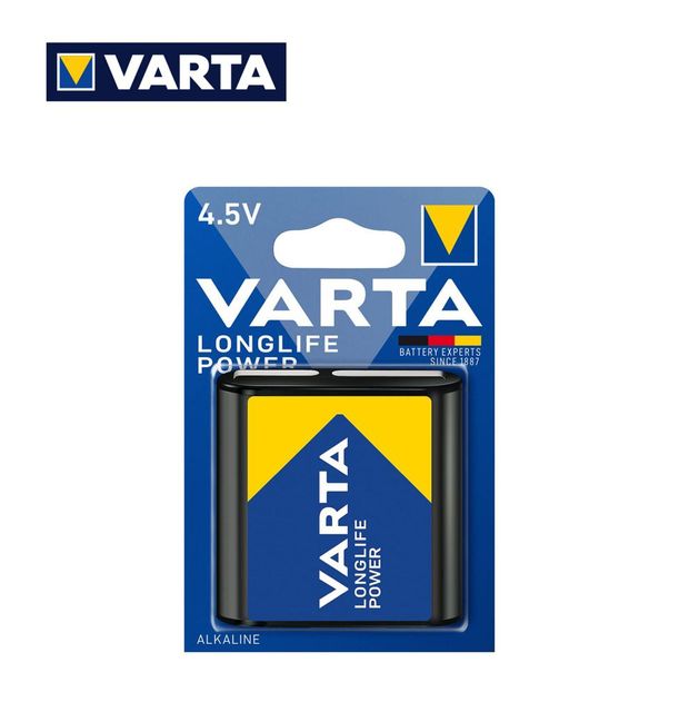 VARTA LONGLIFE POWER 4.5V ALKALINE PILA BL1
