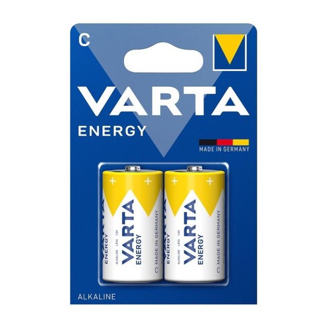 VARTA PILA ENERGY MEZZA TORCIA C ALCALINA BL2