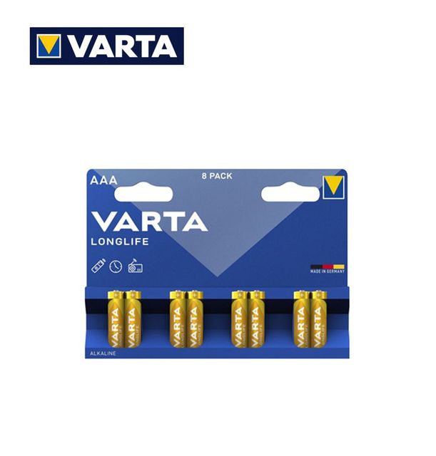 VARTA PILA LONGLIFE MINISTILO AAA ALCALINA BL8